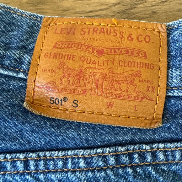 Women’s Levi’s Vintage Clothing 501 W26 L28 - Picture 5 of 8